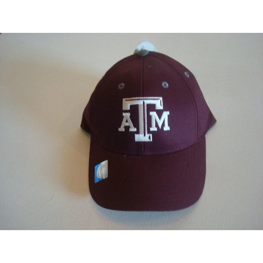 TEXAS A&M‎ AGGIES    STRAPBACK DEADSTOCK HAT CAP VINTAGE R1